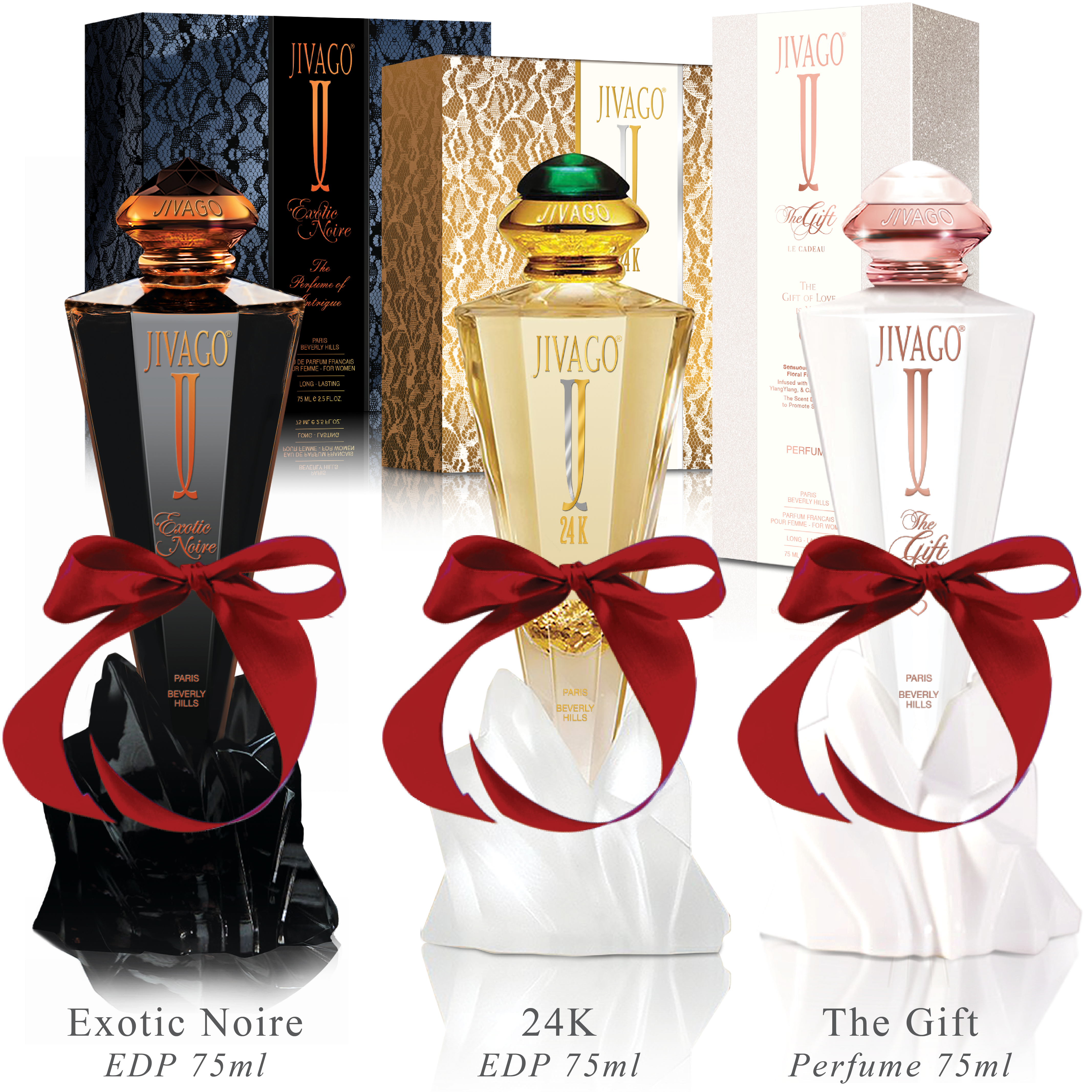 Jivago Gift Set - Three Iconic Fragrances For Women