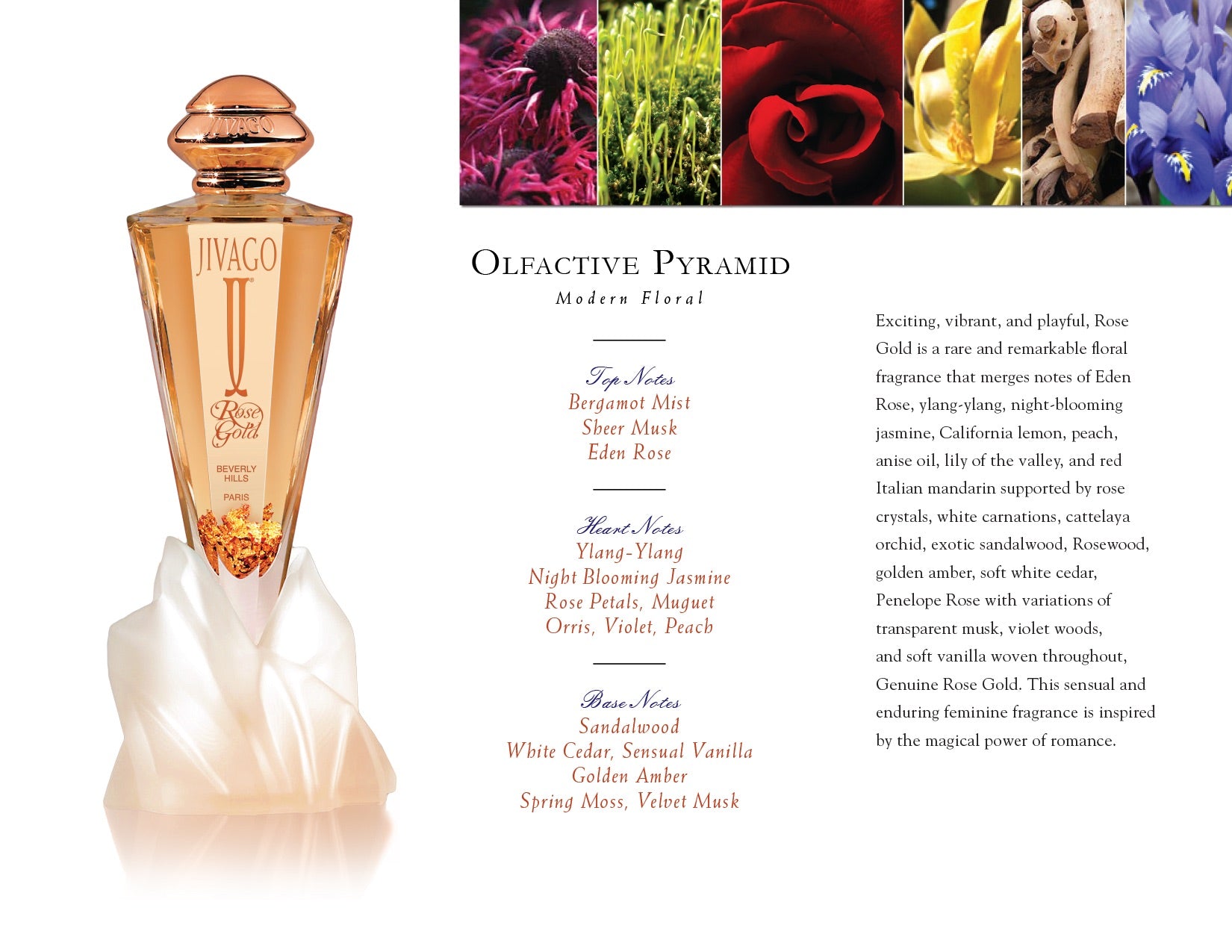 Jivago ROSE GOLD for Women EDT 75ml